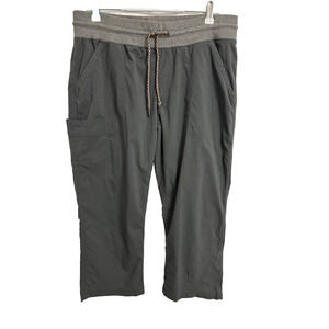 Columbia Women's Lg Green Capri Athleisure Active Hiking Outdoors Lightweight